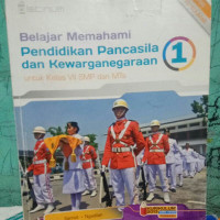 Image of Belajar Memahami Pendidikan Pancasila dan Kewarganegaraan 1 : Untuk Kelas VII SMP dan MTs
